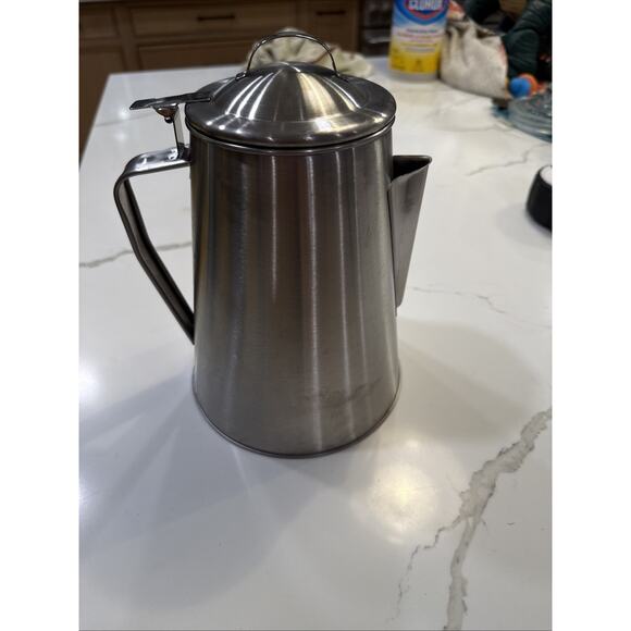 Aluminum Coffee Pot / Kettle Stovetop or Camping NOS - Picture 1 of 4